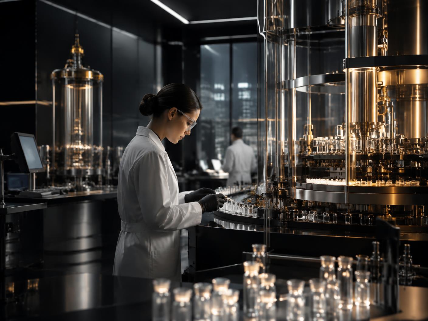 Precision pharmaceutical laboratory and manufacturing environment